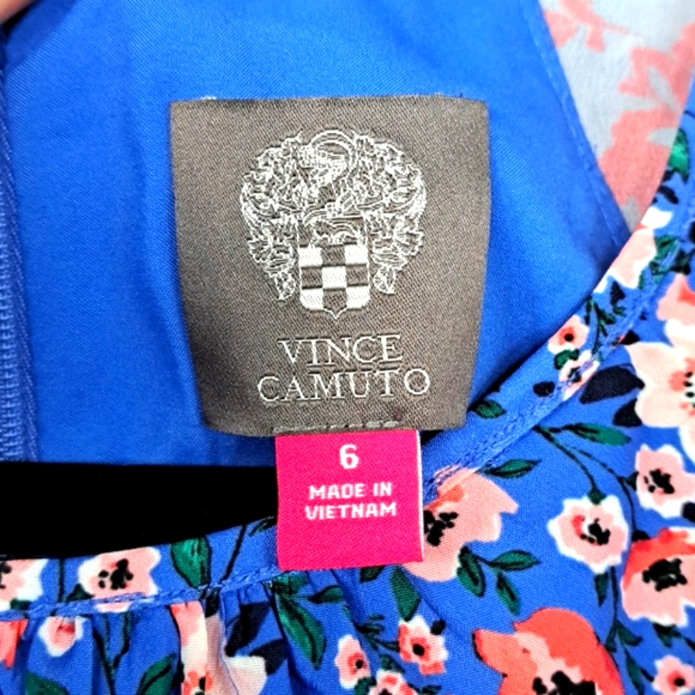 HOST PICK 🎀 Vince Camuto Floral Midi Dress | 6 - Picture 6 of 6